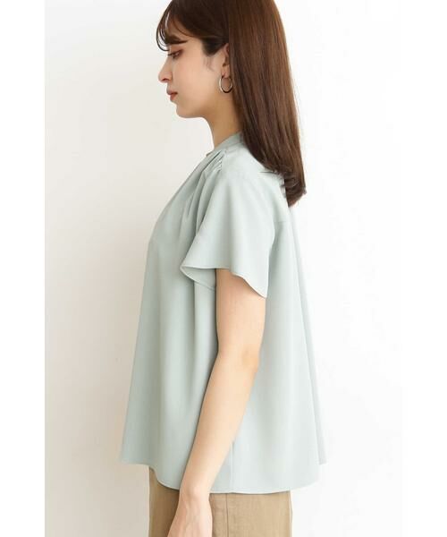 ＊＊N.Natural Beauty Basic / エヌ ナチュラルビューティーベーシック シャツ・ブラウス | ゴールドボタンとろみブラウス | 詳細7