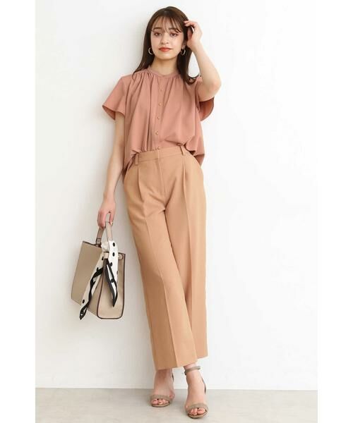 ＊＊N.Natural Beauty Basic / エヌ ナチュラルビューティーベーシック シャツ・ブラウス | ゴールドボタンとろみブラウス | 詳細12