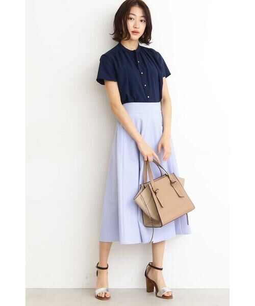 ＊＊N.Natural Beauty Basic / エヌ ナチュラルビューティーベーシック シャツ・ブラウス | ゴールドボタンとろみブラウス | 詳細16