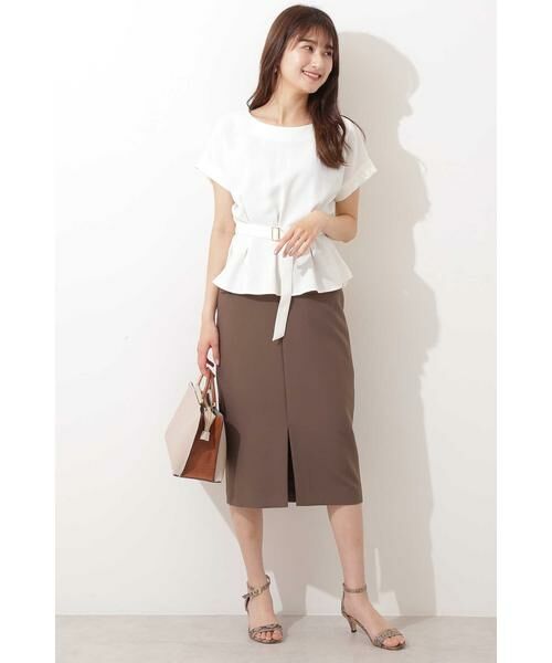 ＊＊N.Natural Beauty Basic / エヌ ナチュラルビューティーベーシック スカート | フラップポケットスカート | 詳細12