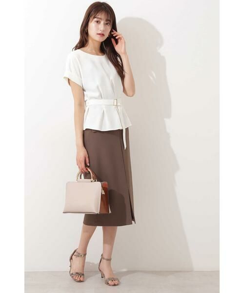 ＊＊N.Natural Beauty Basic / エヌ ナチュラルビューティーベーシック スカート | フラップポケットスカート | 詳細13