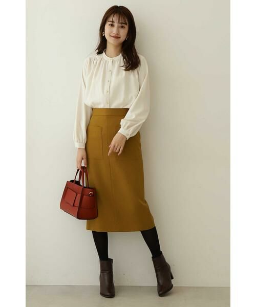 ＊＊N.Natural Beauty Basic / エヌ ナチュラルビューティーベーシック スカート | ポケットタイトスカート | 詳細2