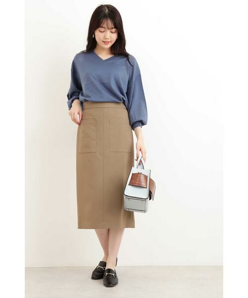 ＊＊N.Natural Beauty Basic / エヌ ナチュラルビューティーベーシック スカート | ポケットタイトスカート | 詳細18