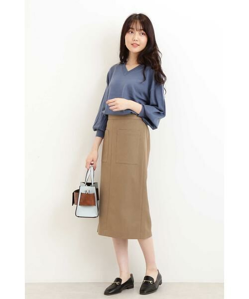 ＊＊N.Natural Beauty Basic / エヌ ナチュラルビューティーベーシック スカート | ポケットタイトスカート | 詳細19