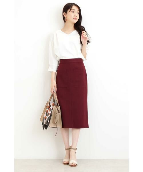 ＊＊N.Natural Beauty Basic / エヌ ナチュラルビューティーベーシック スカート | ポケットタイトスカート | 詳細22