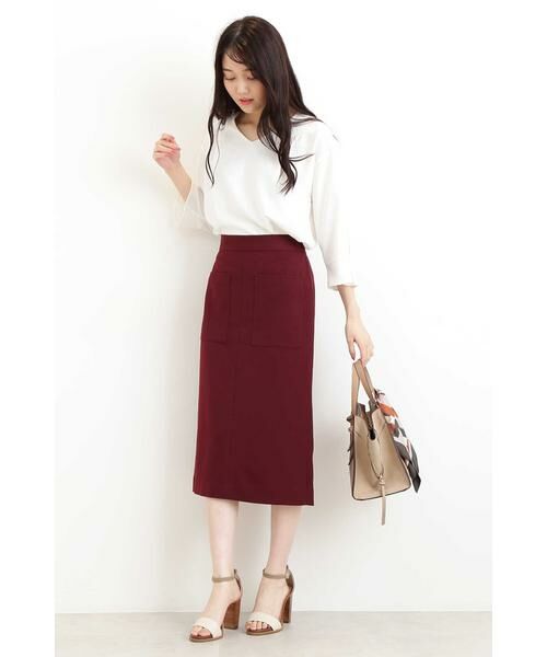 ＊＊N.Natural Beauty Basic / エヌ ナチュラルビューティーベーシック スカート | ポケットタイトスカート | 詳細23