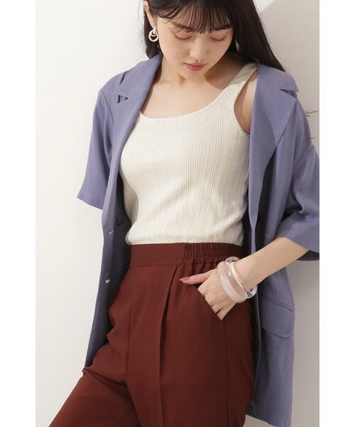 ＊＊N.Natural Beauty Basic / エヌ ナチュラルビューティーベーシック カットソー | リブインナー | 詳細4