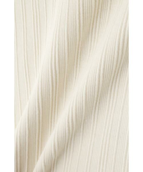 ＊＊N.Natural Beauty Basic / エヌ ナチュラルビューティーベーシック カットソー | リブインナー | 詳細5