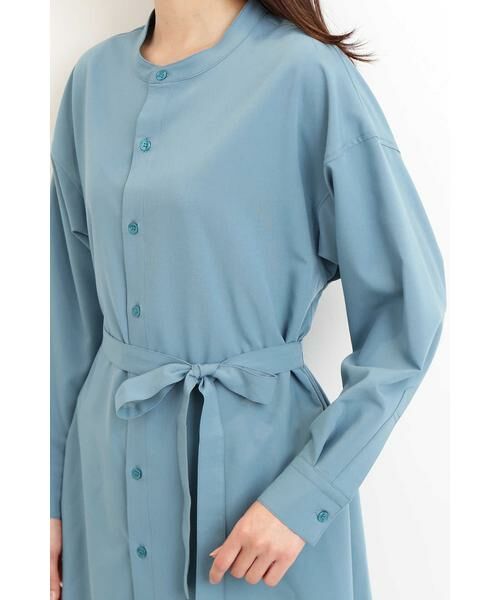 ＊＊N.Natural Beauty Basic / エヌ ナチュラルビューティーベーシック シャツ・ブラウス | リボンブラウジングバンドカラーシャツ | 詳細8