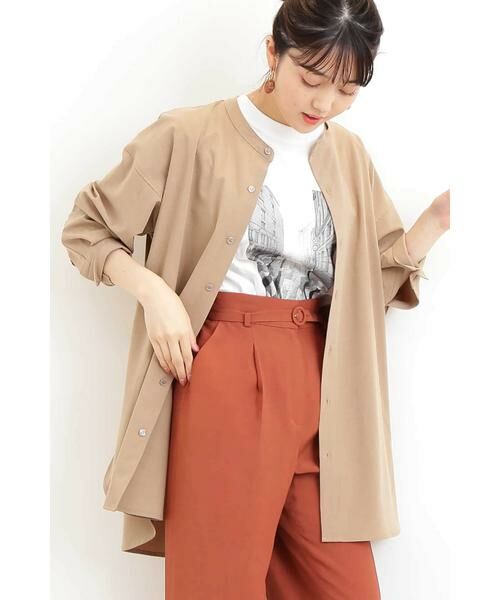 ＊＊N.Natural Beauty Basic / エヌ ナチュラルビューティーベーシック シャツ・ブラウス | リボンブラウジングバンドカラーシャツ | 詳細19