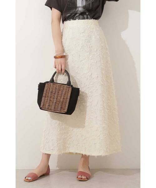 ＊＊N.Natural Beauty Basic / エヌ ナチュラルビューティーベーシック スカート | フェザーナロースカート | 詳細3