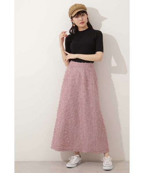 ＊＊N.Natural Beauty Basic / エヌ ナチュラルビューティーベーシック スカート | フェザーナロースカート | 詳細8