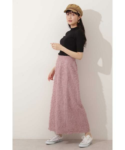 ＊＊N.Natural Beauty Basic / エヌ ナチュラルビューティーベーシック スカート | フェザーナロースカート | 詳細9
