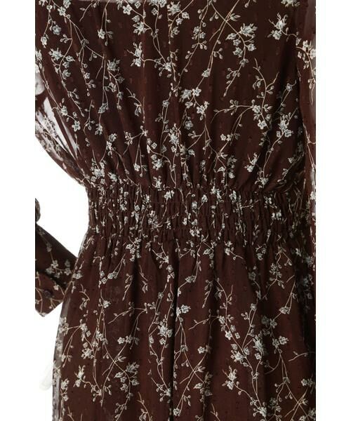 ＊＊N.Natural Beauty Basic / エヌ ナチュラルビューティーベーシック ワンピース | シフォンフラワードビーワンピース | 詳細17