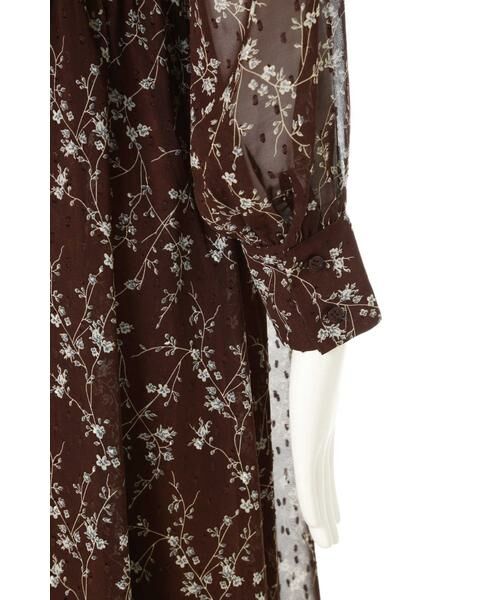 ＊＊N.Natural Beauty Basic / エヌ ナチュラルビューティーベーシック ワンピース | シフォンフラワードビーワンピース | 詳細18