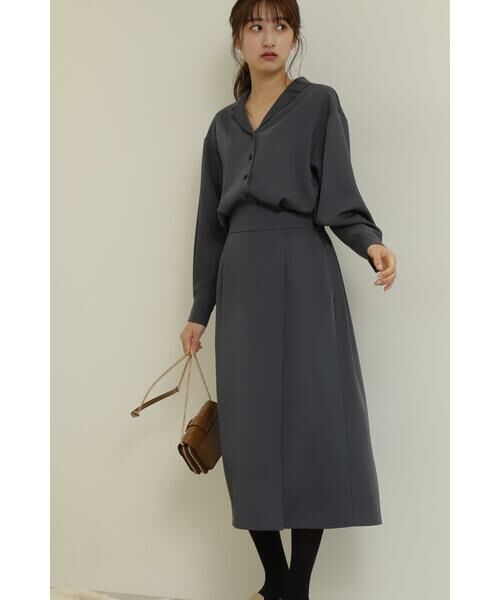 開襟トロミワンピース ワンピース N Natural Beauty Basic エヌ ナチュラルビューティーベーシック ファッション通販 タカシマヤファッションスクエア