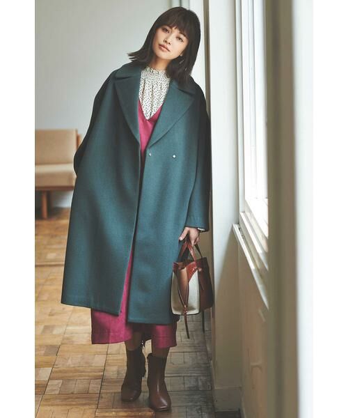 ＊＊N.Natural Beauty Basic / エヌ ナチュラルビューティーベーシック ワンピース | ピーチサックワンピース | 詳細10