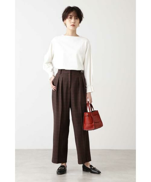 ＊＊N.Natural Beauty Basic / エヌ ナチュラルビューティーベーシック カットソー | タックスリーブカットソー | 詳細2