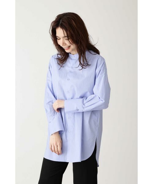 ＊＊N.Natural Beauty Basic / エヌ ナチュラルビューティーベーシック シャツ・ブラウス | バンドカラーチュニックシャツ | 詳細4