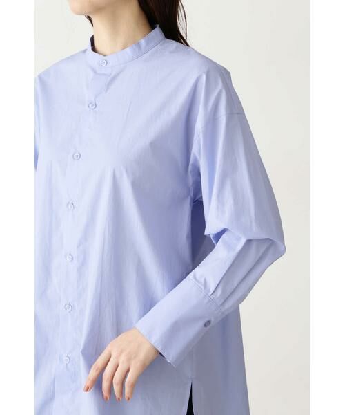 ＊＊N.Natural Beauty Basic / エヌ ナチュラルビューティーベーシック シャツ・ブラウス | バンドカラーチュニックシャツ | 詳細7