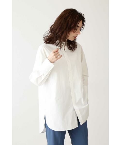 ＊＊N.Natural Beauty Basic / エヌ ナチュラルビューティーベーシック シャツ・ブラウス | バンドカラーチュニックシャツ | 詳細10