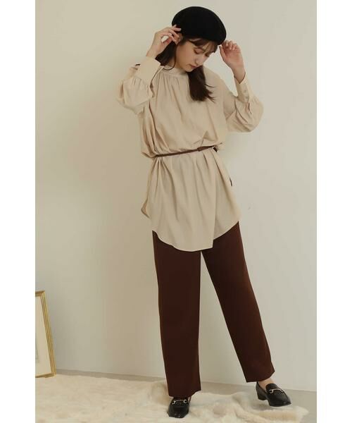 ＊＊N.Natural Beauty Basic / エヌ ナチュラルビューティーベーシック シャツ・ブラウス | ハイネックブラウス | 詳細14