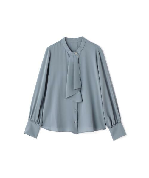 **N.Natural Beauty Basic / エヌ ナチュラルビューティーベーシック シャツ・ブラウス | ボウタイ風ロングスリーブブラウス | 詳細1