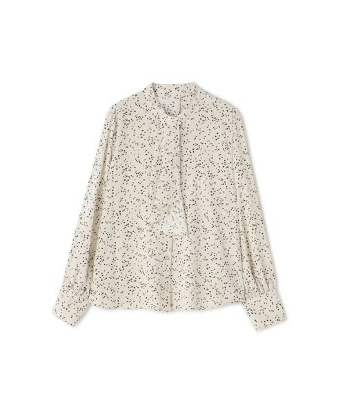 **N.Natural Beauty Basic / エヌ ナチュラルビューティーベーシック シャツ・ブラウス | ボウタイ風ロングスリーブブラウス | 詳細5