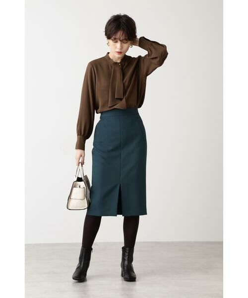 **N.Natural Beauty Basic / エヌ ナチュラルビューティーベーシック シャツ・ブラウス | ボウタイ風ロングスリーブブラウス | 詳細20