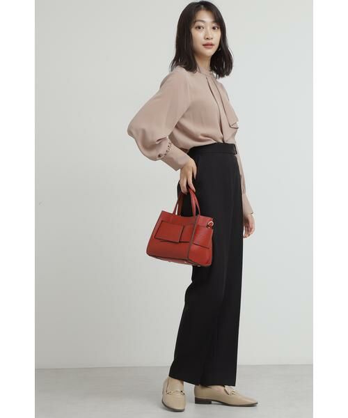 **N.Natural Beauty Basic / エヌ ナチュラルビューティーベーシック シャツ・ブラウス | ボウタイ風ロングスリーブブラウス | 詳細25