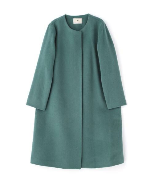 ＊＊N.Natural Beauty Basic / エヌ ナチュラルビューティーベーシック アウター | アンゴラビーバークルーネックコート | 詳細1