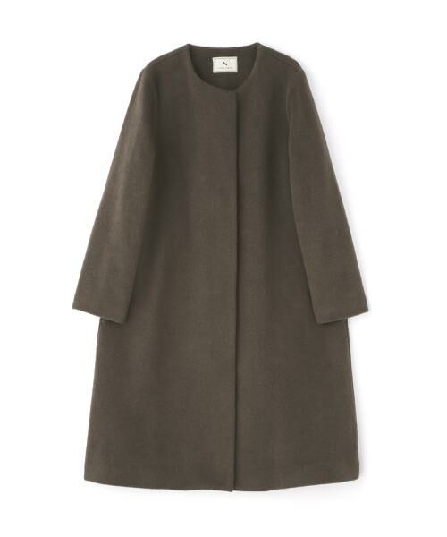 ＊＊N.Natural Beauty Basic / エヌ ナチュラルビューティーベーシック アウター | アンゴラビーバークルーネックコート | 詳細10