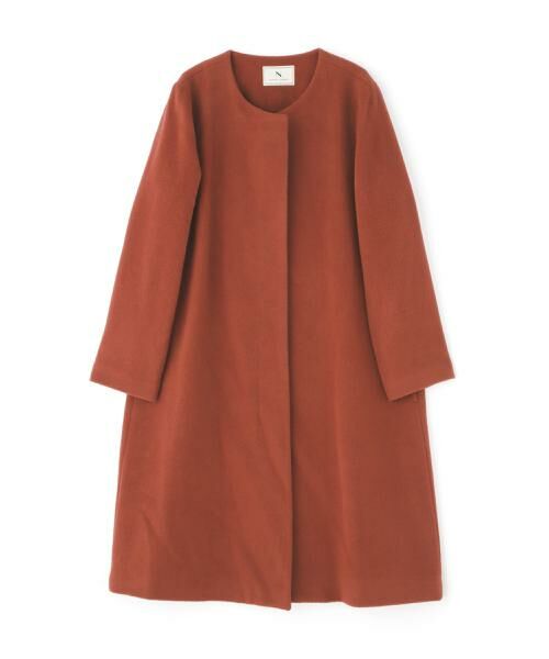 ＊＊N.Natural Beauty Basic / エヌ ナチュラルビューティーベーシック アウター | アンゴラビーバークルーネックコート | 詳細13