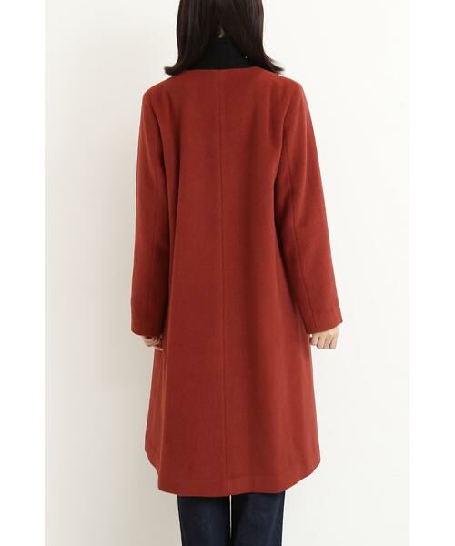 ＊＊N.Natural Beauty Basic / エヌ ナチュラルビューティーベーシック アウター | アンゴラビーバークルーネックコート | 詳細19