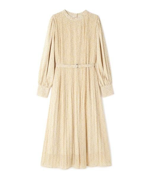 ＊＊N.Natural Beauty Basic / エヌ ナチュラルビューティーベーシック ワンピース | 小花柄プリーツワンピース | 詳細1