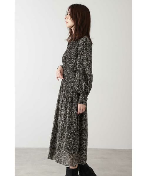 ＊＊N.Natural Beauty Basic / エヌ ナチュラルビューティーベーシック ワンピース | 小花柄プリーツワンピース | 詳細10