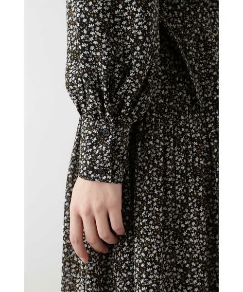 ＊＊N.Natural Beauty Basic / エヌ ナチュラルビューティーベーシック ワンピース | 小花柄プリーツワンピース | 詳細14