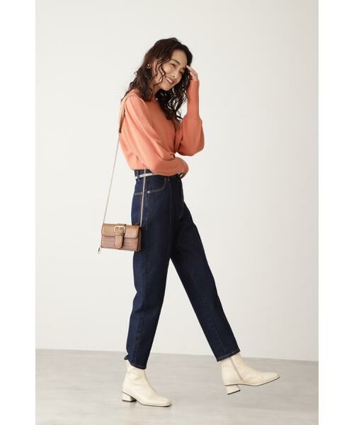 ＊＊N.Natural Beauty Basic / エヌ ナチュラルビューティーベーシック パンツ | センターシームデニムパンツ | 詳細4