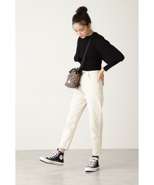 ＊＊N.Natural Beauty Basic / エヌ ナチュラルビューティーベーシック パンツ | センターシームデニムパンツ | 詳細9