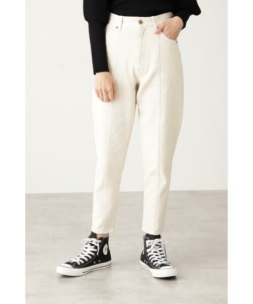 ＊＊N.Natural Beauty Basic / エヌ ナチュラルビューティーベーシック パンツ | センターシームデニムパンツ（キナリ）
