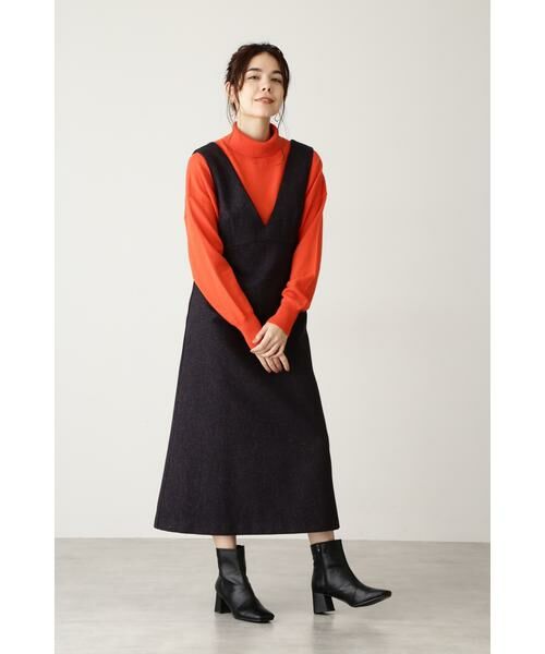 ネップツイードジャンパースカート （ワンピース）｜＊＊N.Natural