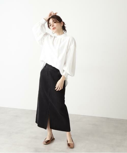 **N.Natural Beauty Basic / エヌ ナチュラルビューティーベーシック スカート | タイトマキシデニムスカート | 詳細9