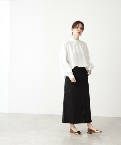 **N.Natural Beauty Basic / エヌ ナチュラルビューティーベーシック スカート | タイトマキシデニムスカート | 詳細10