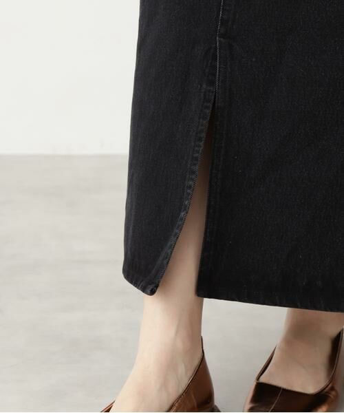 **N.Natural Beauty Basic / エヌ ナチュラルビューティーベーシック スカート | タイトマキシデニムスカート | 詳細15