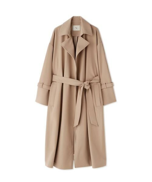 ＊＊N.Natural Beauty Basic / エヌ ナチュラルビューティーベーシック アウター | ドレープヨークトレンチコート | 詳細7