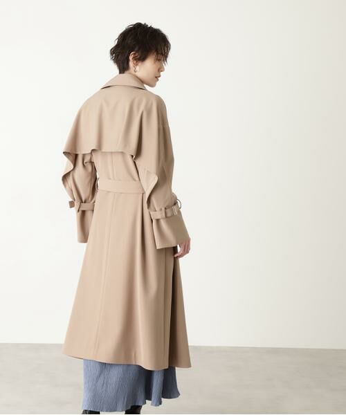 ＊＊N.Natural Beauty Basic / エヌ ナチュラルビューティーベーシック アウター | ドレープヨークトレンチコート | 詳細11