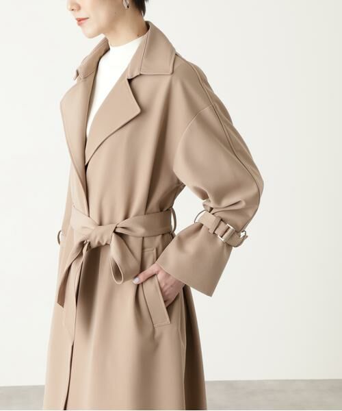 ＊＊N.Natural Beauty Basic / エヌ ナチュラルビューティーベーシック アウター | ドレープヨークトレンチコート | 詳細13