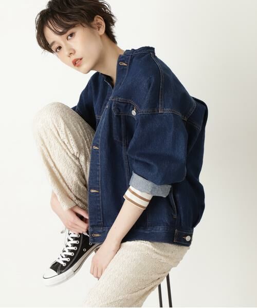 ノーカラーGジャン （ブルゾン）｜＊＊N.Natural Beauty Basic / エヌ