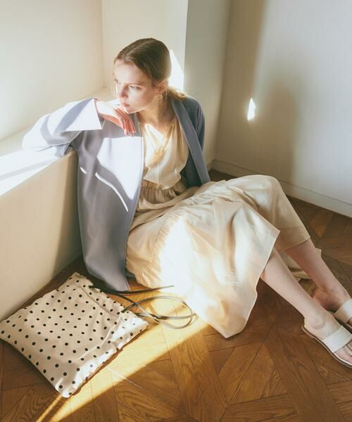 **N.Natural Beauty Basic / エヌ ナチュラルビューティーベーシック トートバッグ | 水玉トートバッグ | 詳細3