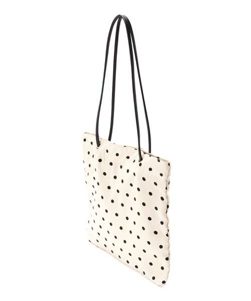 **N.Natural Beauty Basic / エヌ ナチュラルビューティーベーシック トートバッグ | 水玉トートバッグ | 詳細5
